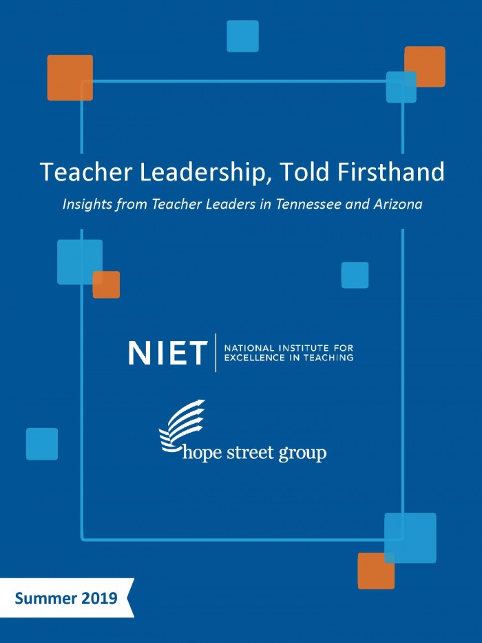 Teacher Leadership, Told Firsthand