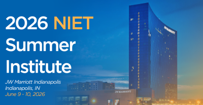 Register Now: 2026 NIET Summer Institute