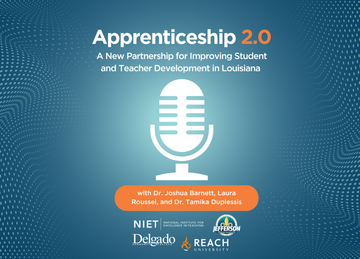 Exploring Innovative Teacher Solutions: NIET Joins the Apprenticeship 2.0 Podcast